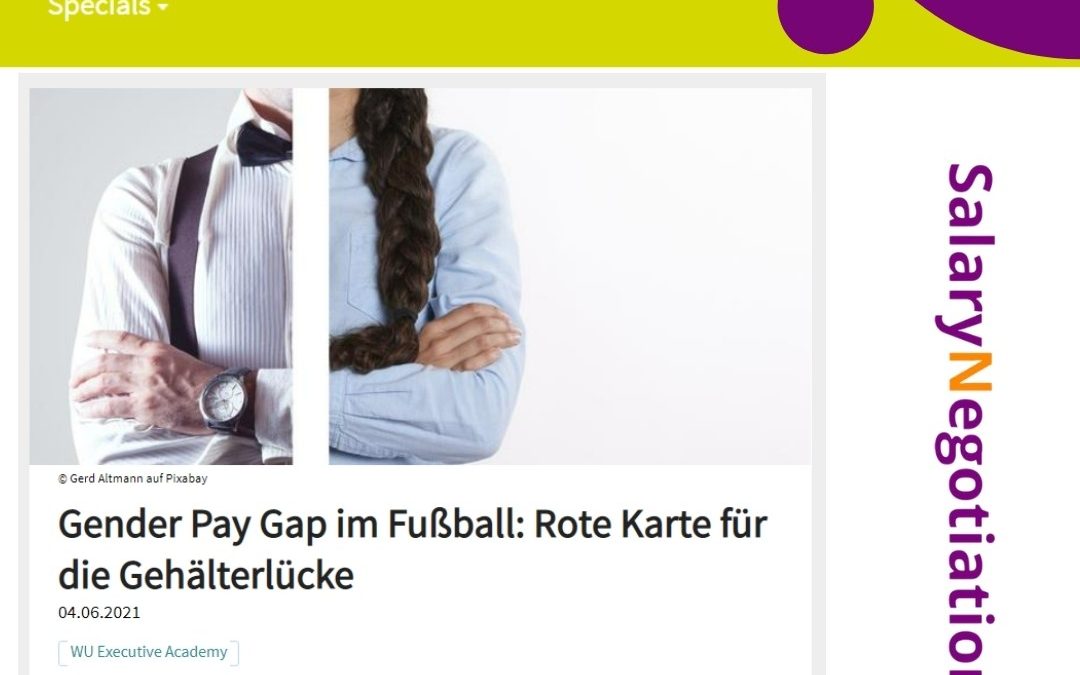 Gender Pay Gap im Fußball - die wirtschaft - 4.6.2021