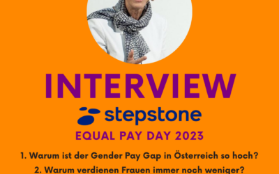 Interview mit STEPSTONE für den 31-10-23 Equal Pay Day in Österreich