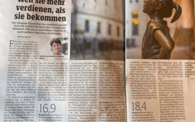 Lohnlücke unter der Lupe: Weil Frauen mehr verdienen als sie bekommen –  Kleine Zeitung am 31. Oktober 2023