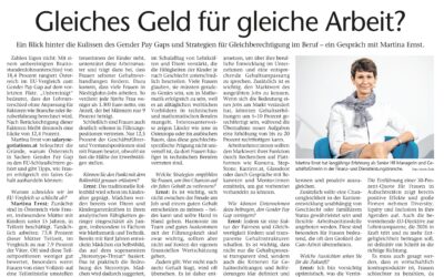 Gleiches Geld für gleiche Arbeit? – Tiroler Tageszeitung 20.04.2024