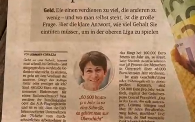 Gehälter in Österreich: Ab wann Sie zu den Topverdienern gehören – Kurier 06.04.2024