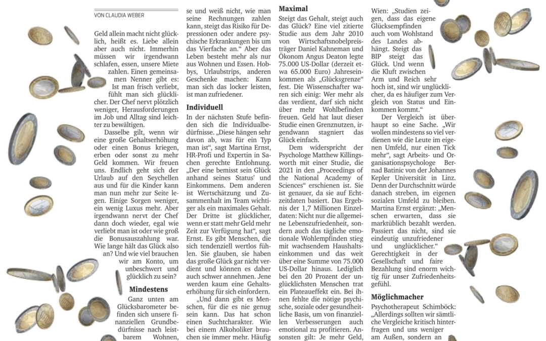 Glücksfaktor Geld | Kurier