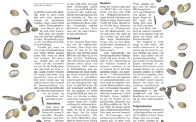 Glücksfaktor Geld | Kurier