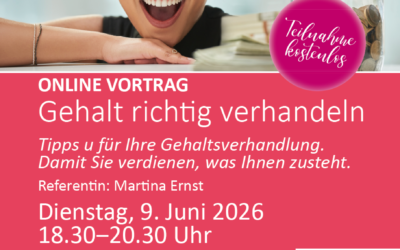 Gehalt richtig verhandeln | 9. Juni 2026