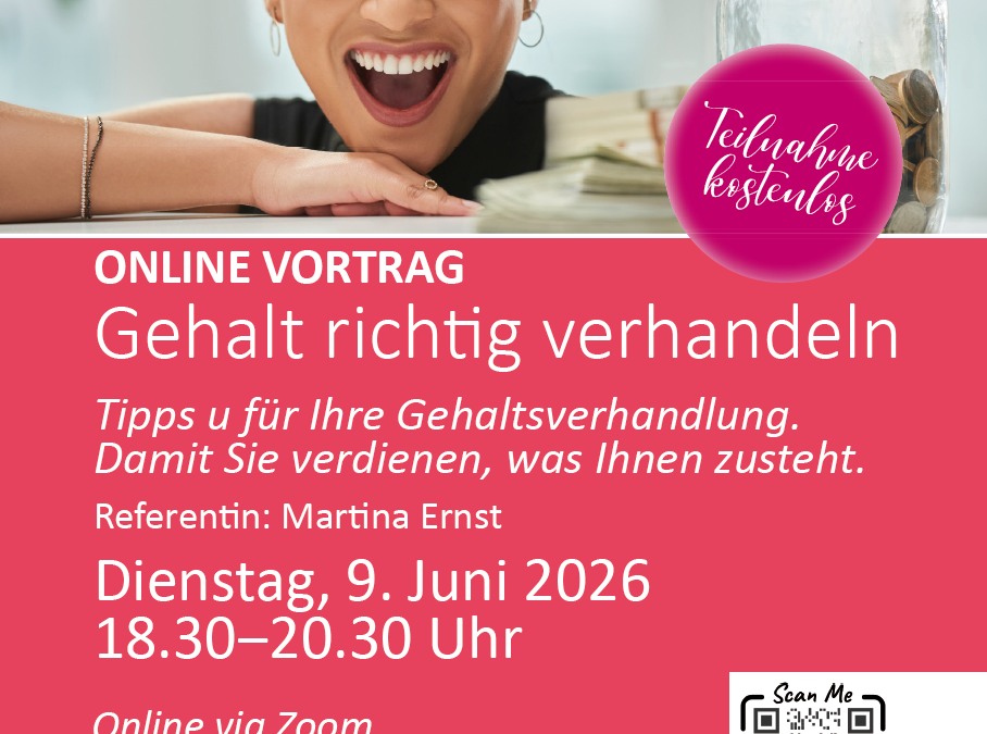 Gehalt richtig verhandeln | 9. Juni 2026